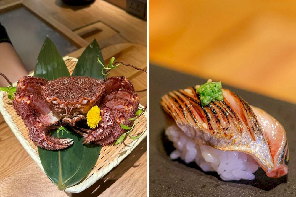 NORI BORI OMAKASE is a restaurant that serves a variety of dishes made from fresh and high-end ingredients 